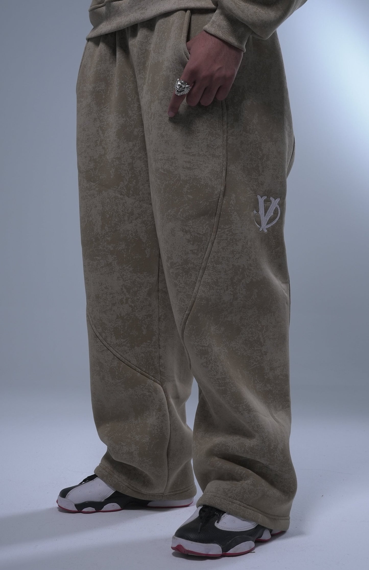 WASHED BEIGE PANTS