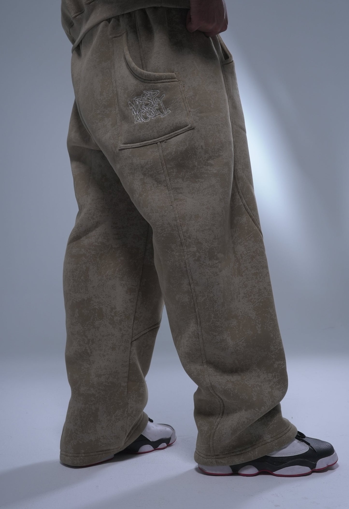 WASHED BEIGE PANTS