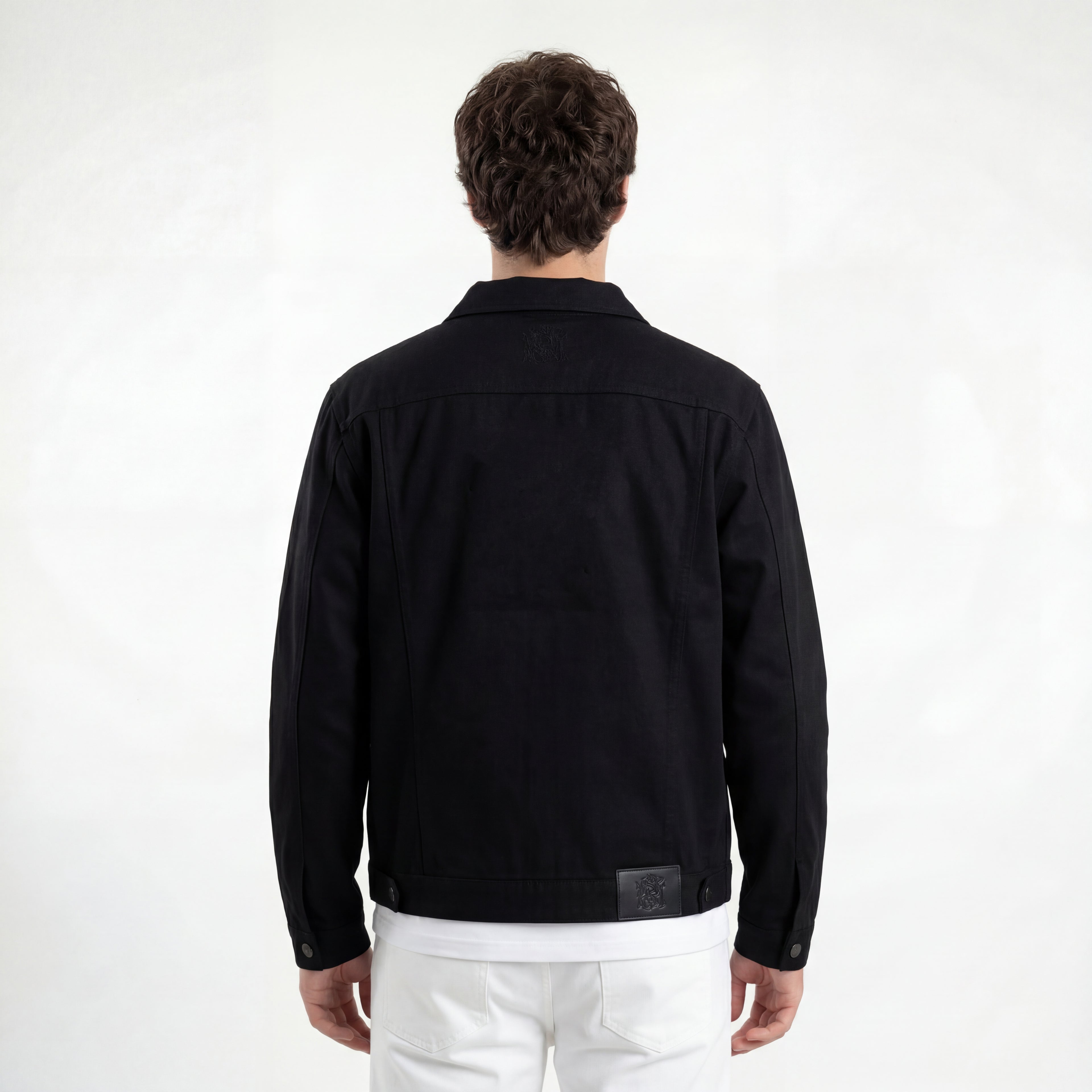 VESSPUCCII BLACK WORKER JACKET