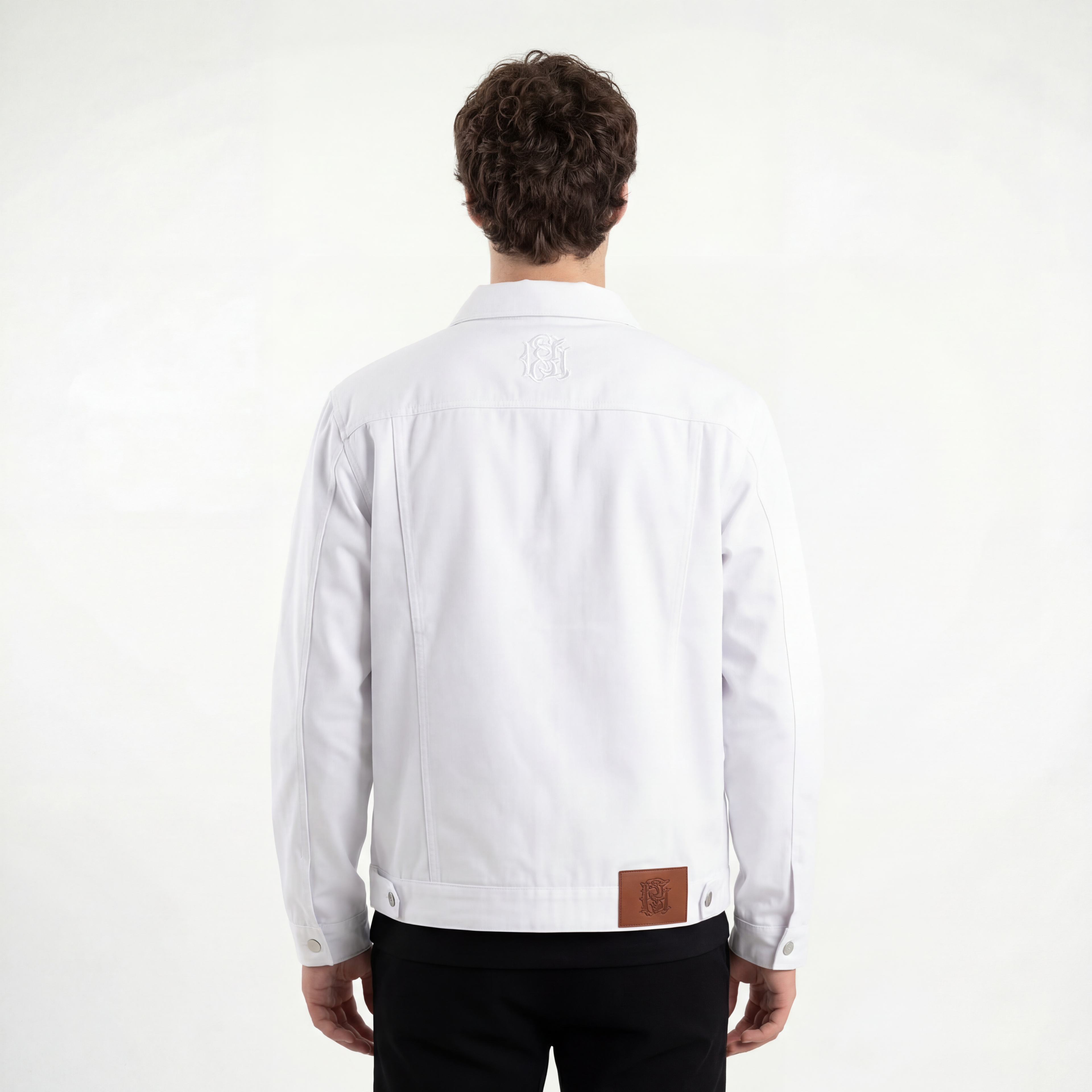 VESSPUCCII WHITE WORKER JACKET