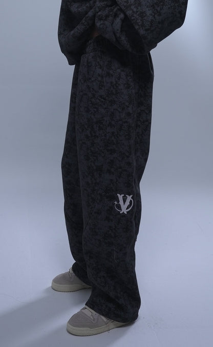 WASHED BLACK PANTS