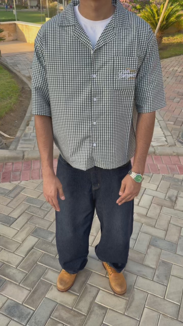 VESS BEIGE STRIPED SHIRT